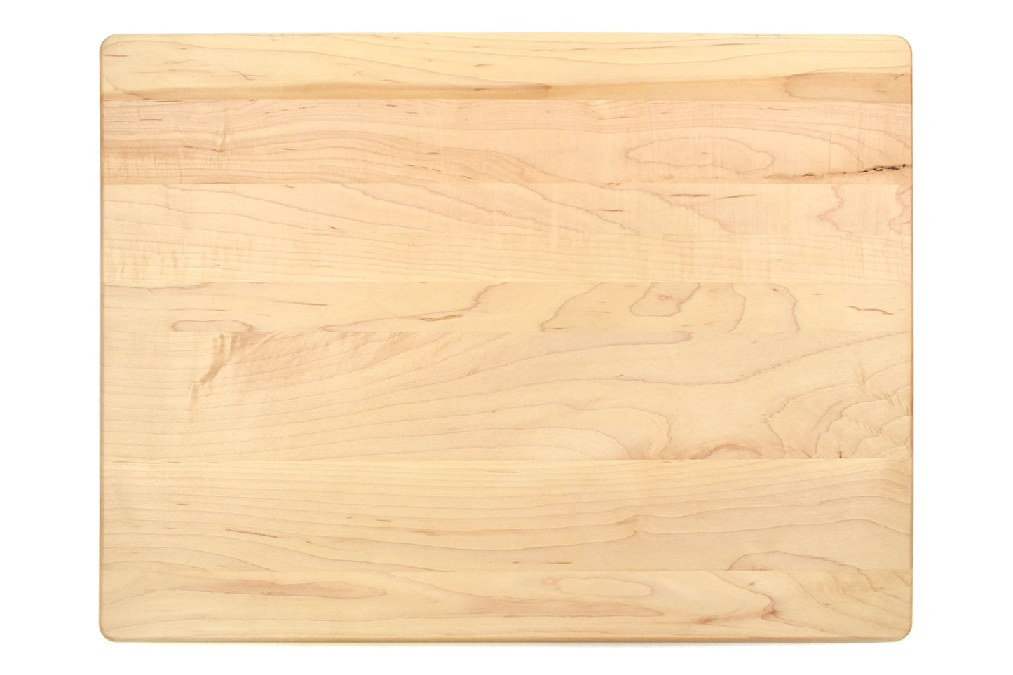 1 1/4" THICK MAPLE BUTCHER BLOCK WITH JUICE GROOVE