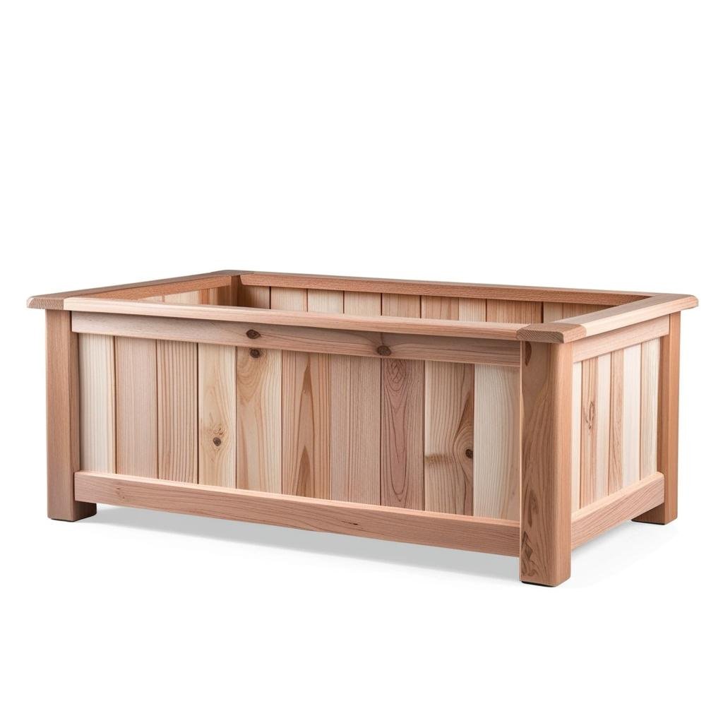 48" Premium Cedar Planter – Handmade, Rot-Resistant, and Built to Last